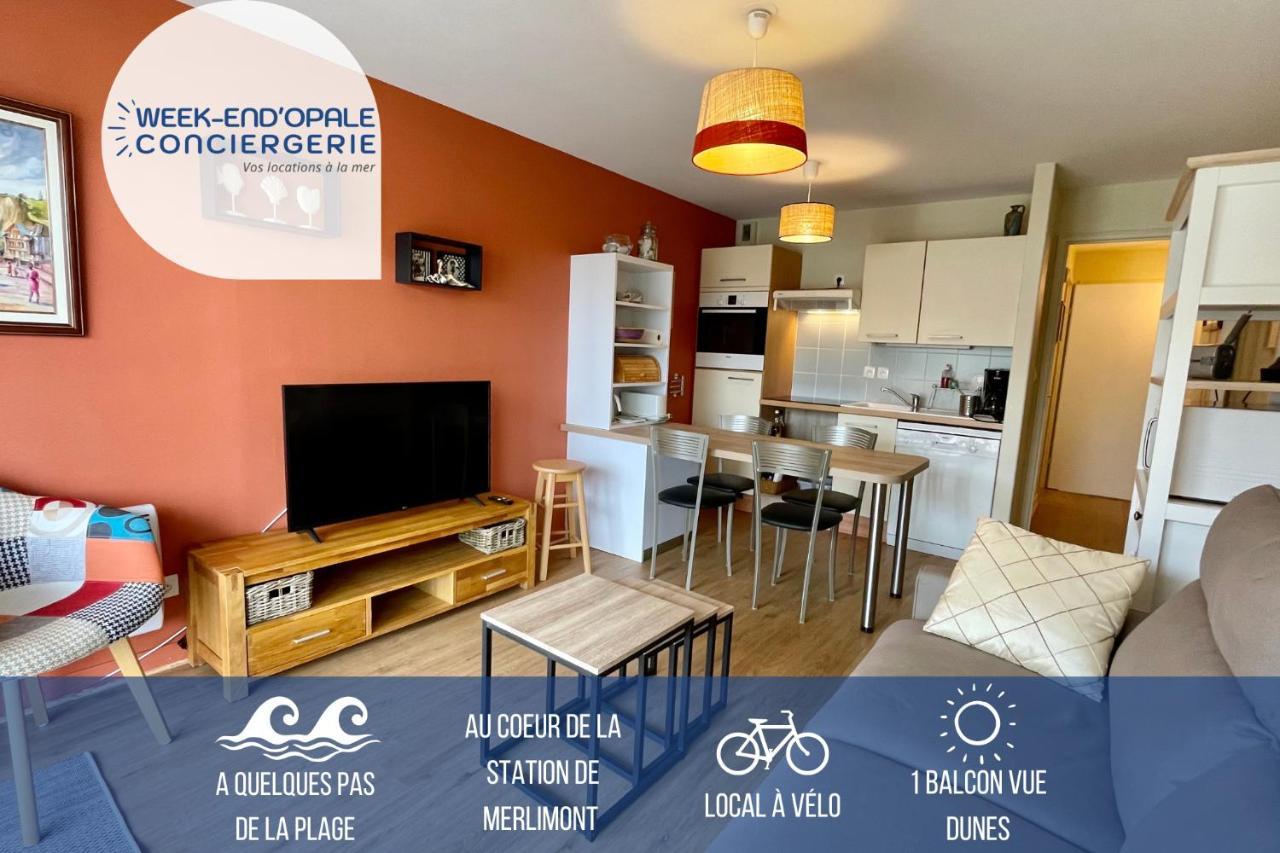 Appartement Merlidunes Proche De La Plage Merlimont Plage Exteriör bild